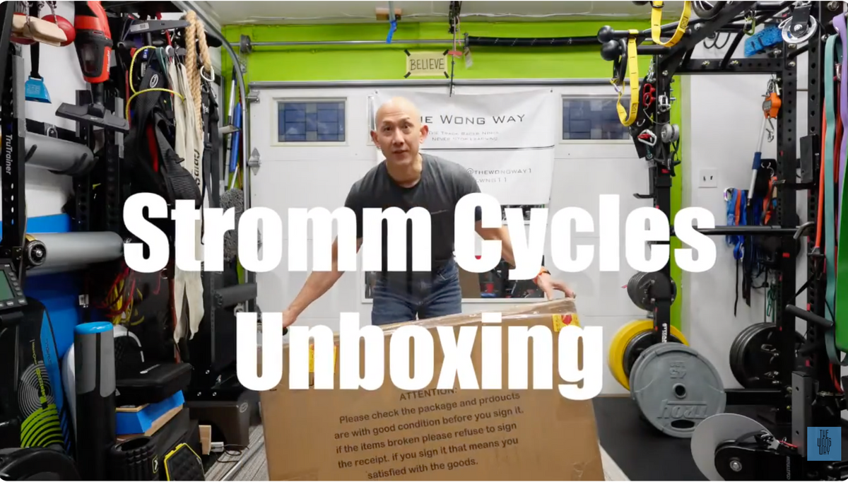 Stromm Cycles track frame unboxing