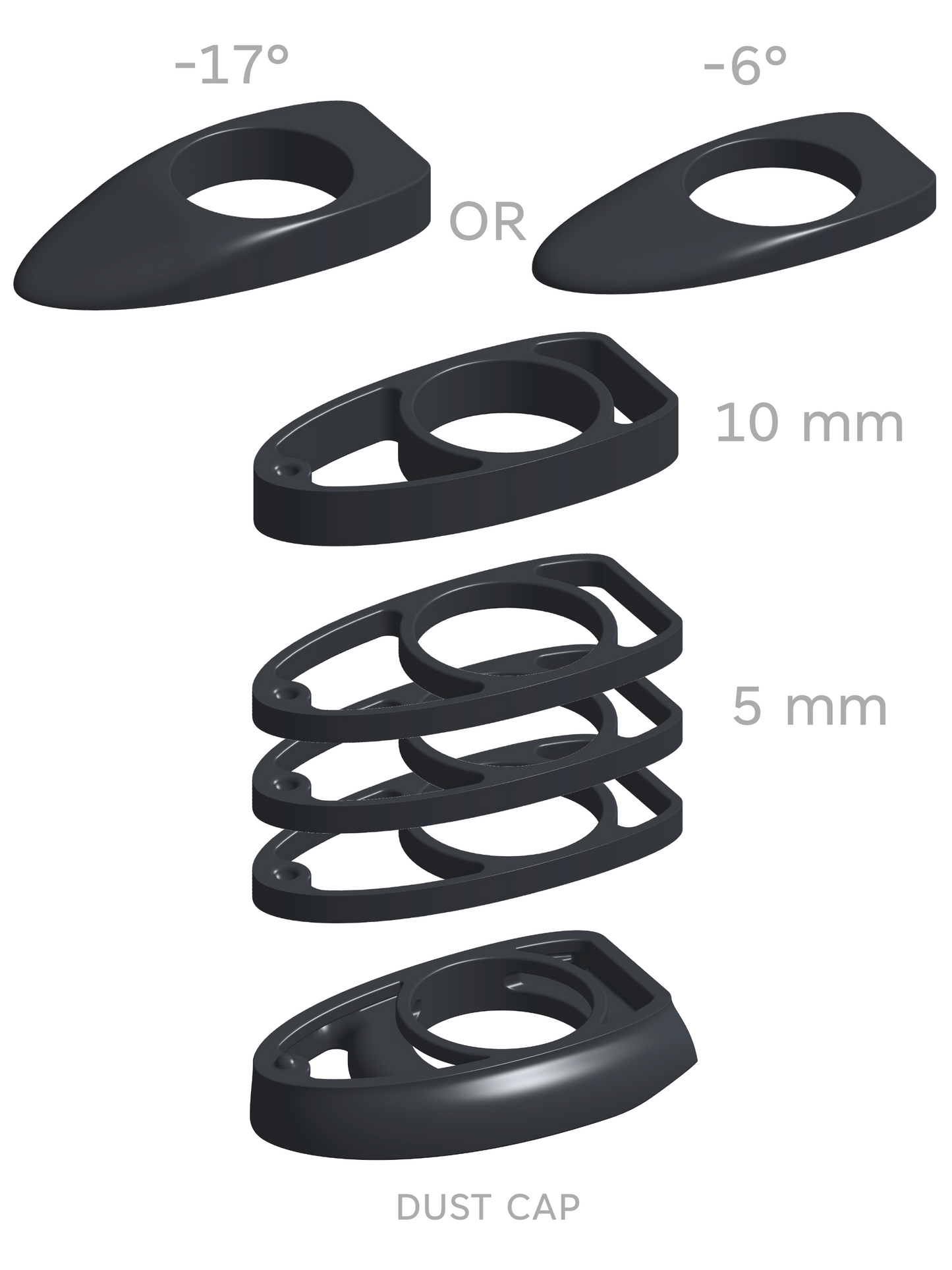 Trakk Spacer Kit